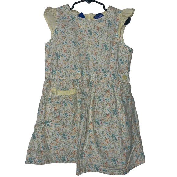 OshKosh B'gosh Other - OshKosh Floral Print Sleeveless Girls Dress With Pocket & Button Details Size 4T